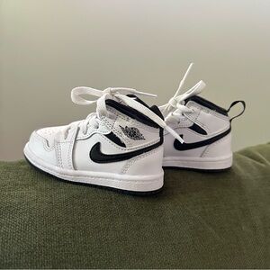 Nike Air Jordan Black and White Sneakers